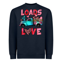 Navy loads of love truck Heavyweight Sweatshirt - JahusDesignShop