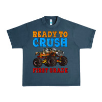 Midnight Navy ready to crush first grade Urban Heavy Tee - Artiststas