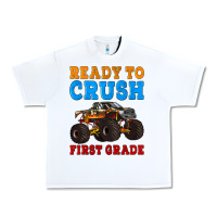 White ready to crush first grade Urban Heavy Tee - Artiststas