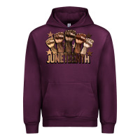 Mauve Wine melanin juneteenth Urban Hoodie - CowGirlArtShop