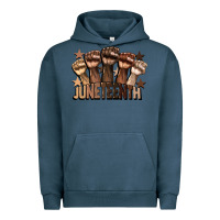 Pigment Midnight Navy melanin juneteenth Urban Hoodie - CowGirlArtShop