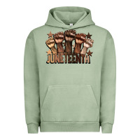 Melanin Juneteenth Urban Hoodie | Teevron