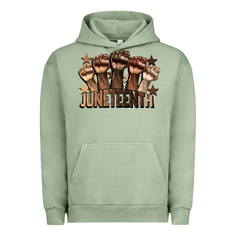 Melanin Juneteenth Urban Hoodie by CowGirlArtShop | Teevron
