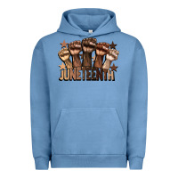 Pigment Pebble Blue melanin juneteenth Urban Hoodie - CowGirlArtShop