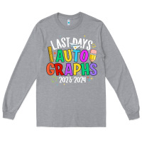 Heather Grey last days auto graphs Long Sleeve Tee - JahusDesignShop