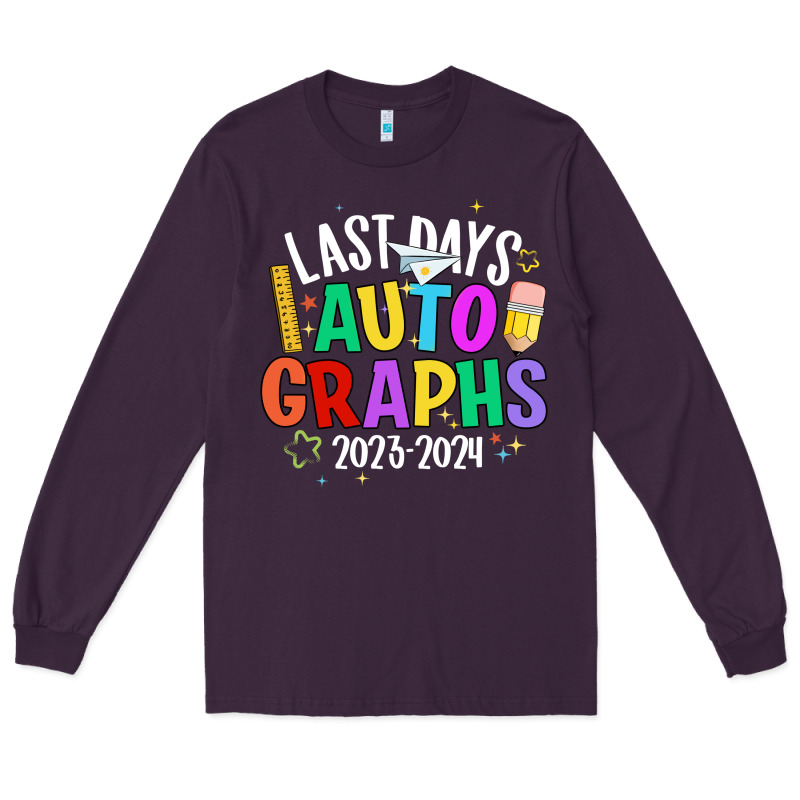Last Days Auto Graphs Long Sleeve Tee by JahusDesignShop | Teevron