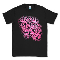Black pink leopard patch Classic Tee - AdoDesignShop