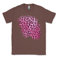 Chestnut pink leopard patch Classic Tee - AdoDesignShop