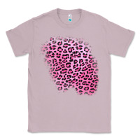 Lilac pink leopard patch Classic Tee - AdoDesignShop