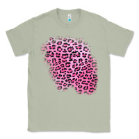Matcha pink leopard patch Classic Tee - AdoDesignShop