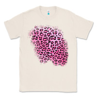 Natural pink leopard patch Classic Tee - AdoDesignShop
