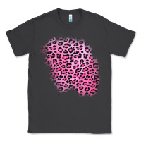 Smoke pink leopard patch Classic Tee - AdoDesignShop