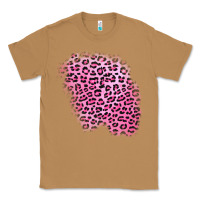 Toasted Coconut pink leopard patch Classic Tee - AdoDesignShop