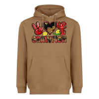 Toasted Coconut crawfish Heavyweight Hoodie - LillyAllenDesigns