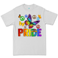 Dove Grey hippie pride Premium Tee - texasbilliewilder
