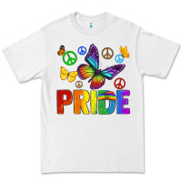 White hippie pride Premium Tee - texasbilliewilder