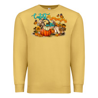 Antique Gold Fall Cutest Pumpkin In The Patch Premium Sweatshirt - LillyAllenDesigns