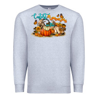 Heather Grey Fall Cutest Pumpkin In The Patch Premium Sweatshirt - LillyAllenDesigns