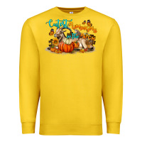 Lemon Fall Cutest Pumpkin In The Patch Premium Sweatshirt - LillyAllenDesigns