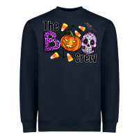 Navy Boo halloween Heavyweight Sweatshirt - Artiststas