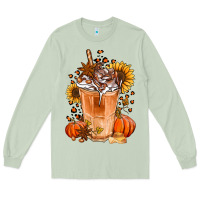 Matcha pumpkin spice ice latte Long Sleeve Tee - Jasminsmagicworld
