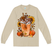 Mushroom pumpkin spice ice latte Long Sleeve Tee - Jasminsmagicworld