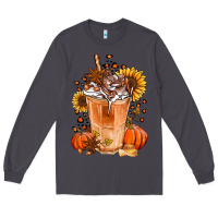 Smoke pumpkin spice ice latte Long Sleeve Tee - Jasminsmagicworld