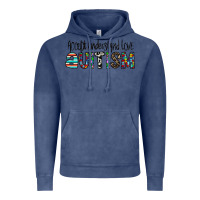 Vintage Denim accept. understand love autism Vintage Hoodie - CowhideDigitalArt