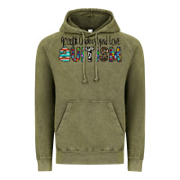 Vintage Olive accept. understand love autism Vintage Hoodie - CowhideDigitalArt