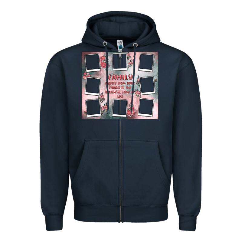 Family Photo Collage Zipper Hoodie by MaliasSmallBusiness | Teevron