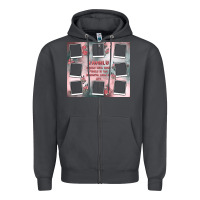 Smoke family photo collage Zipper Hoodie - MaliasSmallBusiness