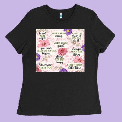 Ladies Tee positive quotes