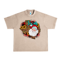 French Oak santa texas map Urban Heavy Tee - JahusDesignShop
