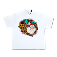 White santa texas map Urban Heavy Tee - JahusDesignShop