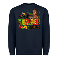 Navy black teacher  magic Heavyweight Sweatshirt - AdoDesignShop