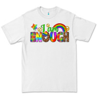 White i am enough Premium Tee - texasbilliewilder