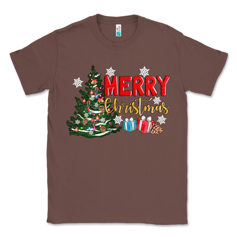Merry Christmas Tree Classic Tee by AdoDesignShop | Teevron