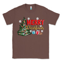 Chestnut merry christmas tree Classic Tee - AdoDesignShop