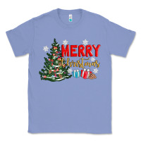 Colony Blue merry christmas tree Classic Tee - AdoDesignShop