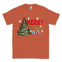 Copper merry christmas tree Classic Tee - AdoDesignShop