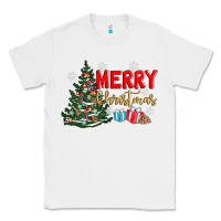 White merry christmas tree Classic Tee - AdoDesignShop