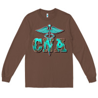 Chestnut western nurse certified nurse assistant medilcal symbol Long Sleeve Tee - BarkalooDesign