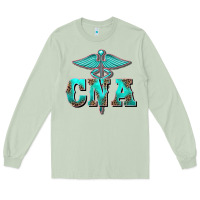 Matcha western nurse certified nurse assistant medilcal symbol Long Sleeve Tee - BarkalooDesign