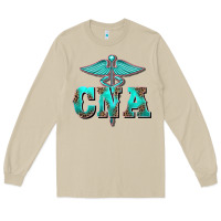 Mushroom western nurse certified nurse assistant medilcal symbol Long Sleeve Tee - BarkalooDesign