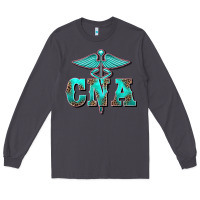 Smoke western nurse certified nurse assistant medilcal symbol Long Sleeve Tee - BarkalooDesign