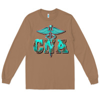 Toasted Coconut western nurse certified nurse assistant medilcal symbol Long Sleeve Tee - BarkalooDesign