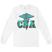 Western Nurse Certified Nurse Assistant Medilcal Symbol Long Sleeve Tee | Teevron