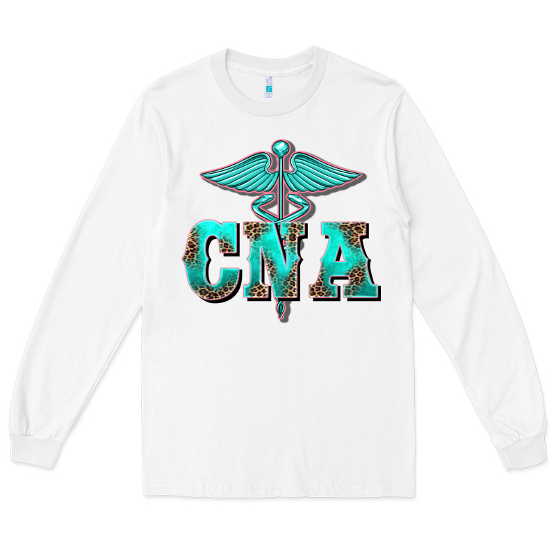 Western Nurse Certified Nurse Assistant Medilcal Symbol Long Sleeve Tee by BarkalooDesign | Teevron