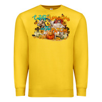 Lemon Cutest Pumpkin In The Patch Premium Sweatshirt - LillyAllenDesigns