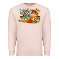 Pale Pink Cutest Pumpkin In The Patch Premium Sweatshirt - LillyAllenDesigns